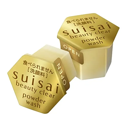 Kanebo suisai Beauty Clear Gold Powder Wash 0.4g X 15/32 Pcs