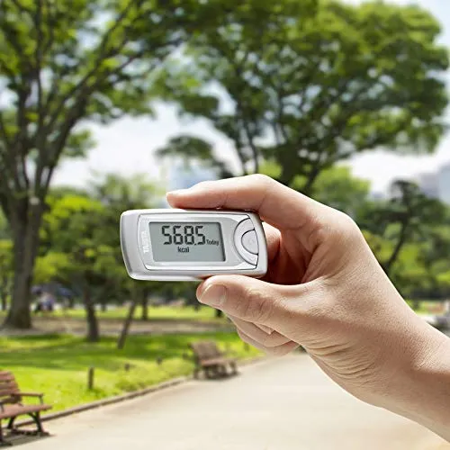 TANITA Pedometer Activity Meter Black AM-161 BK Smartphone-linked