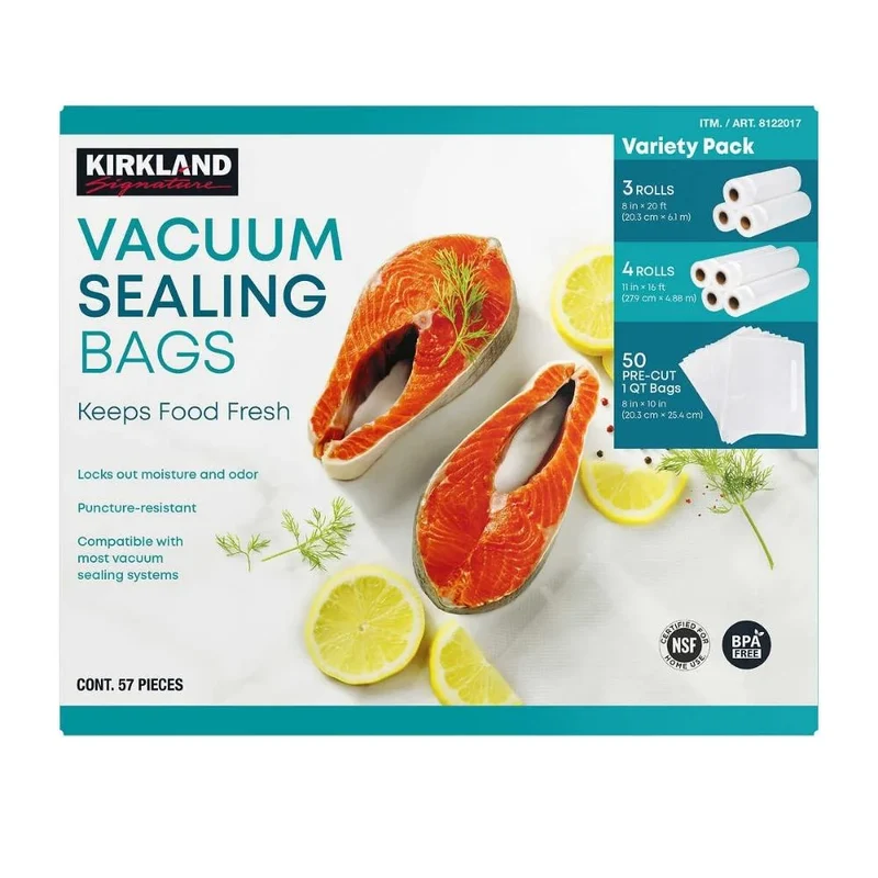KIRKLAND SIGNATURE - Emballage Assorti de Sacs Sous-Vide