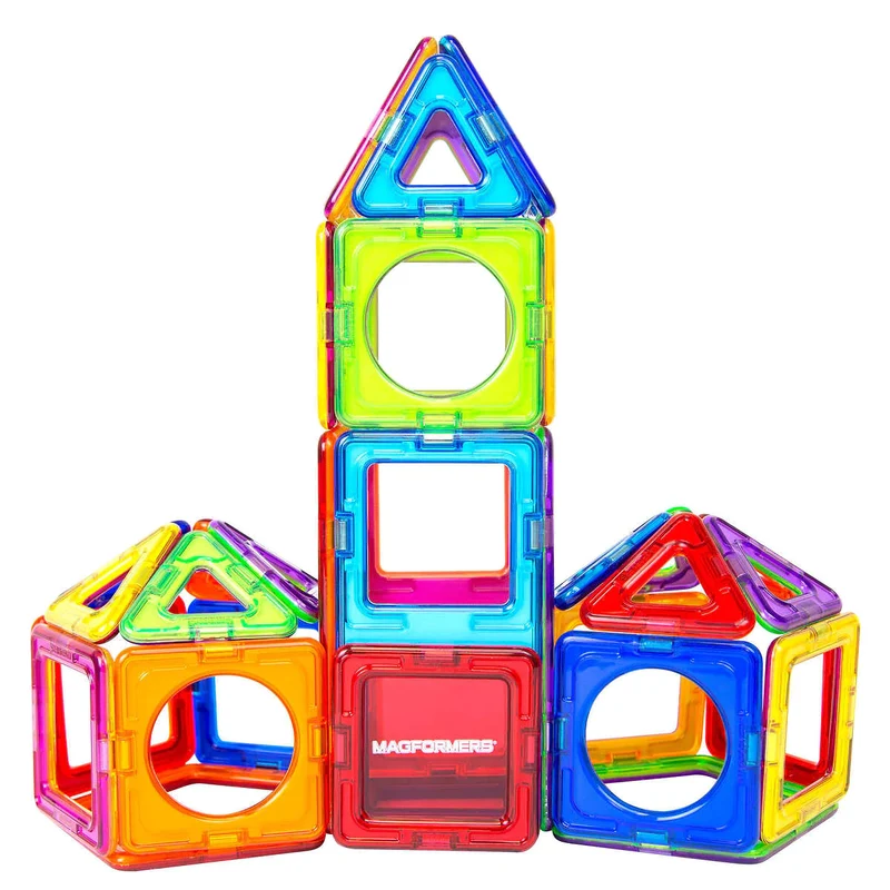 MAGFORMERS - Jeu de Construction Magnétique De Luxe 120 Pièces