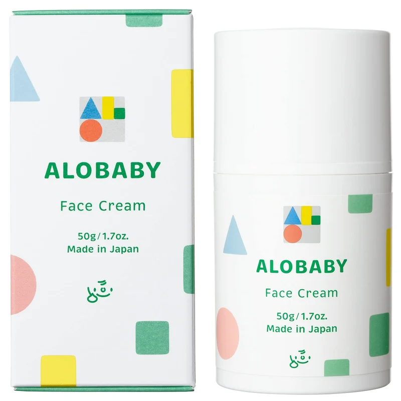 Alobaby Organic Face Cream 50G Fragrance-Free Moisturizer for Baby Face