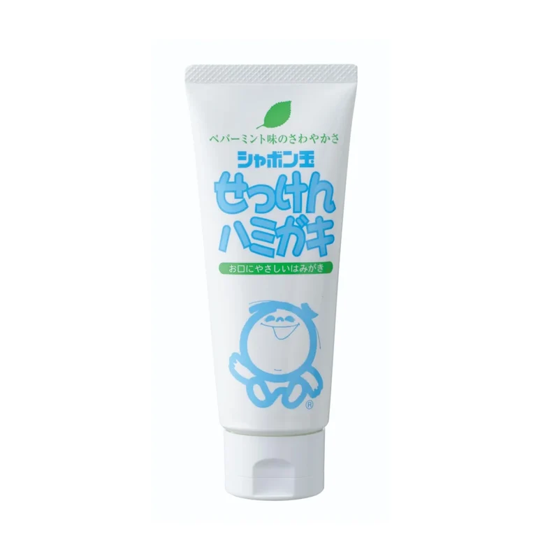 Shabondama Soap Toothpaste 140G Fluoride-Free Whitening Formula