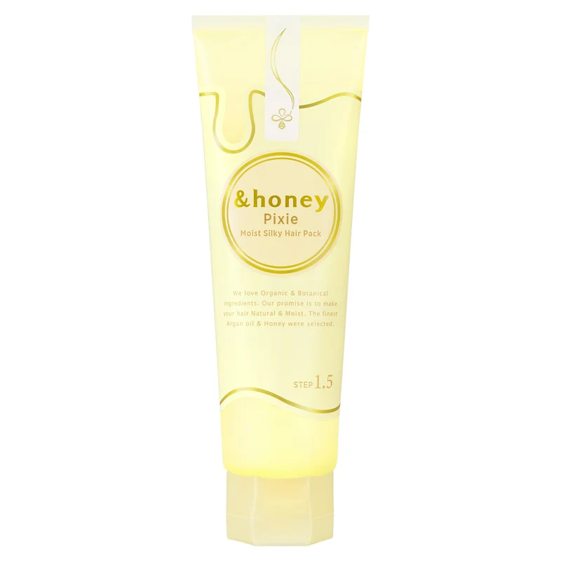 &honey Pixie Moist Silky Hair Pack 130G - Ultimate Hair Hydration Treatment