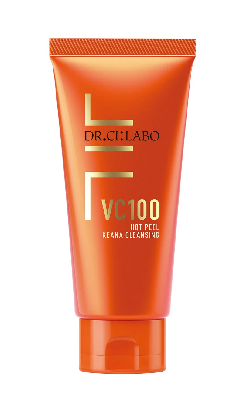 Dr. Ci:Labo VC100 Hot Peel Cleansing: Makeup Remover & Face Wash with Vitamin C