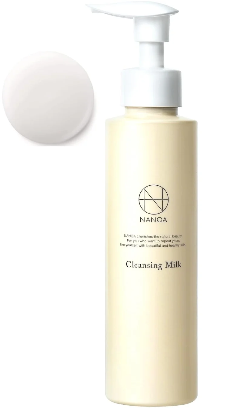 Dwarf Nanoa Cleansing Milk 150ml with Argan Oil Natural Mild Makeup Remover