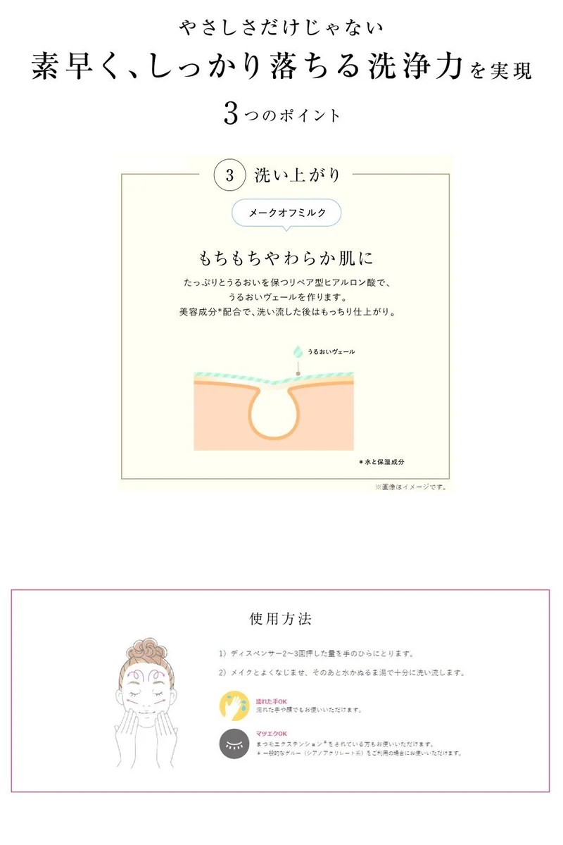 Ayura Make-Off Milk Makeup Remover 170ml Gentle Skincare Cleanser