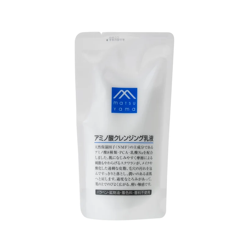 Amino Acid Cleansing Milk Refill 180ml Gentle Skin Care Solution