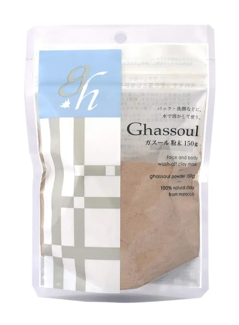 Naiad Ghassoul Powder Face Pack 150G Natural Skincare Mask
