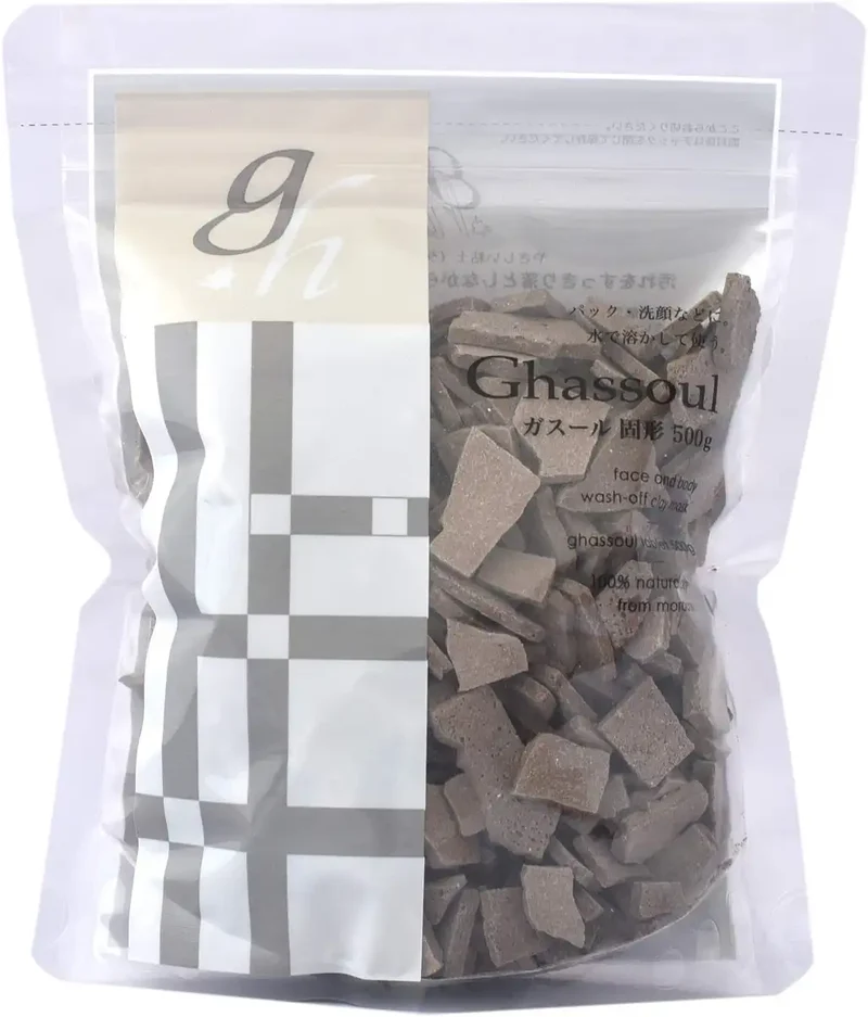 Naiad Ghassoul Solid Face Pack 500G - Natural Skin Care Solution