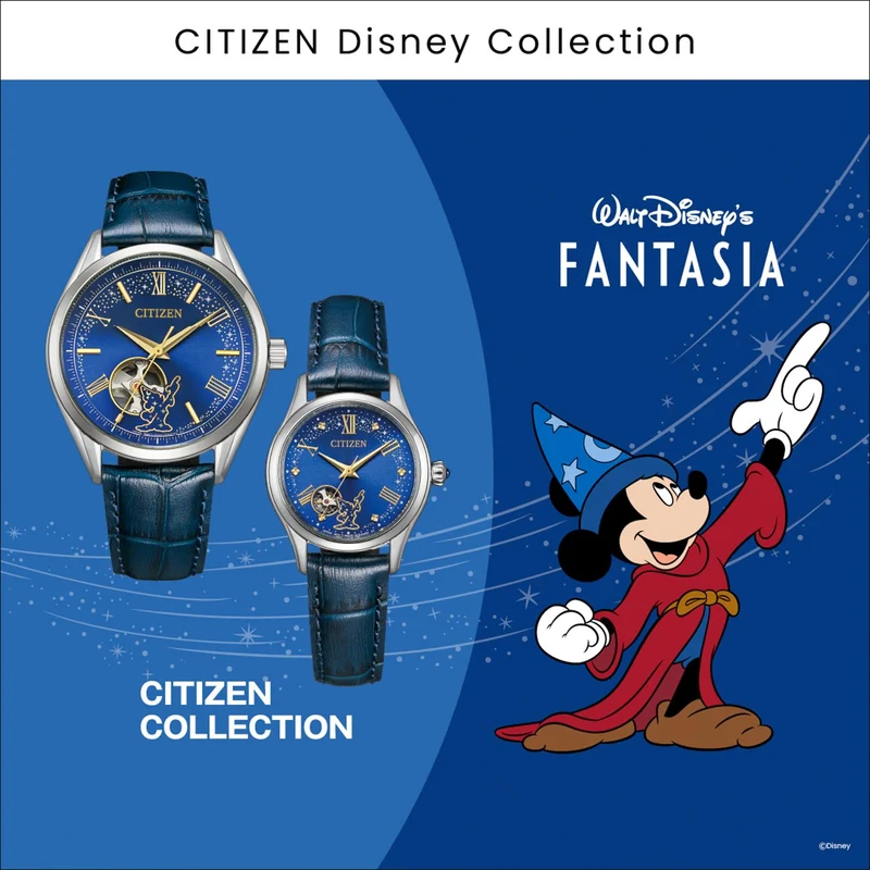 CITIZEN Disney Fantasia Women's Automatic Watch Blue PR1040-02L