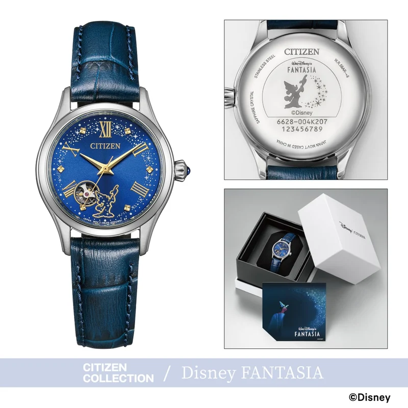 CITIZEN Disney Fantasia Women's Automatic Watch Blue PR1040-02L