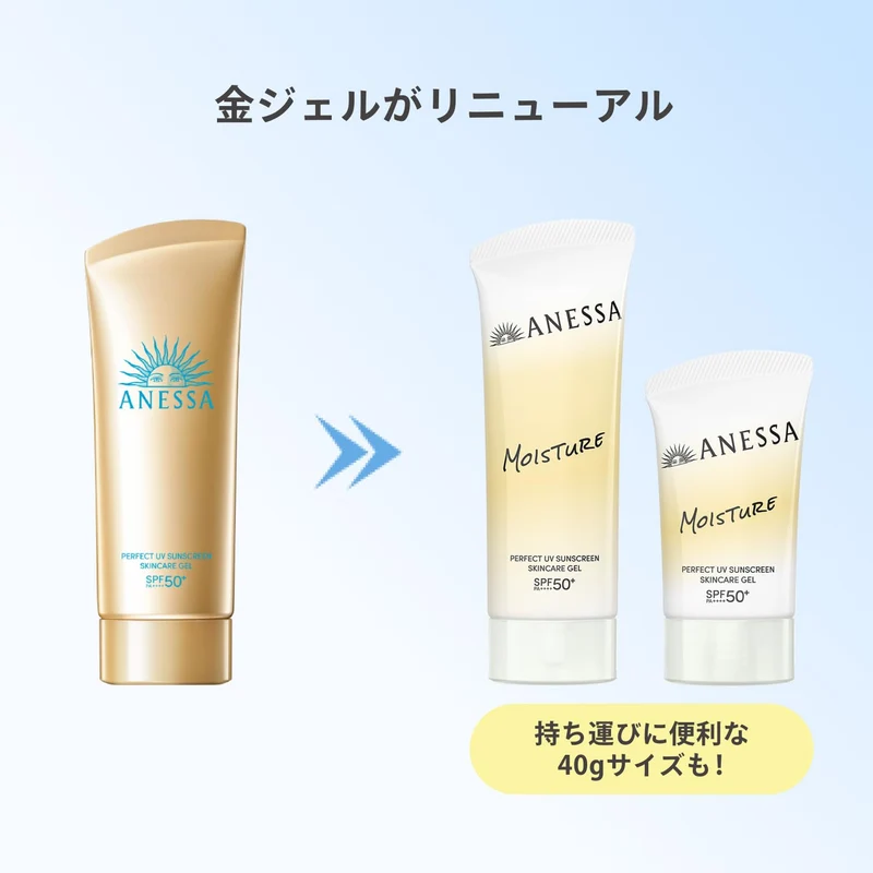 ANESSA Perfect UV Skincare Gel NB 40g SPF50+ PA++++ White Floral Scent
