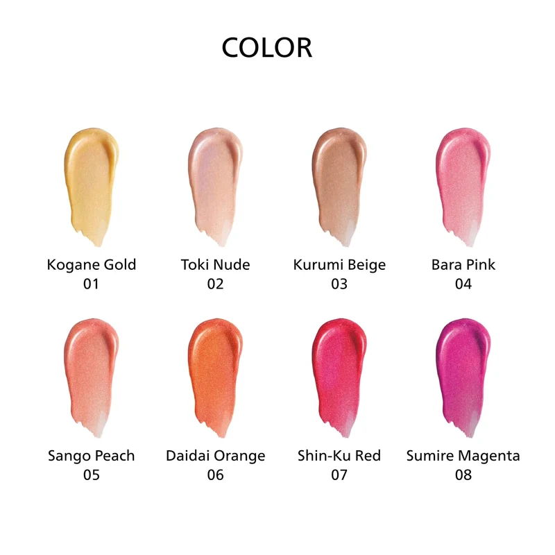 Shiseido Makeup Shimmer Gel Gloss 7.7g Tube Lip Gloss
