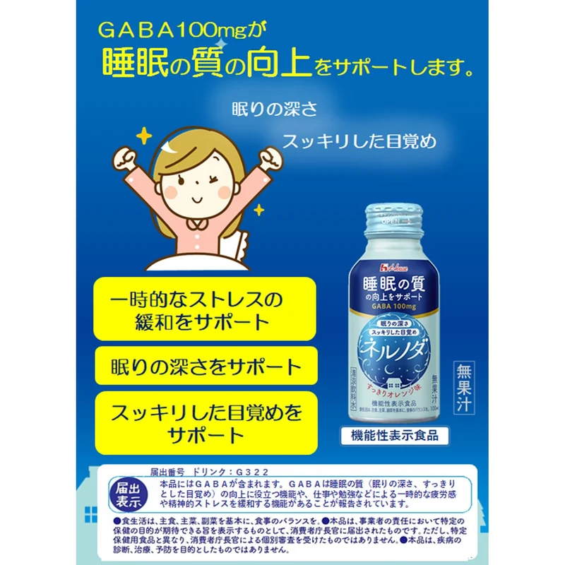 House Wellness Foods Nernoda GABA Tablets 0 72g (1 Bag) Stress & Sleep Support