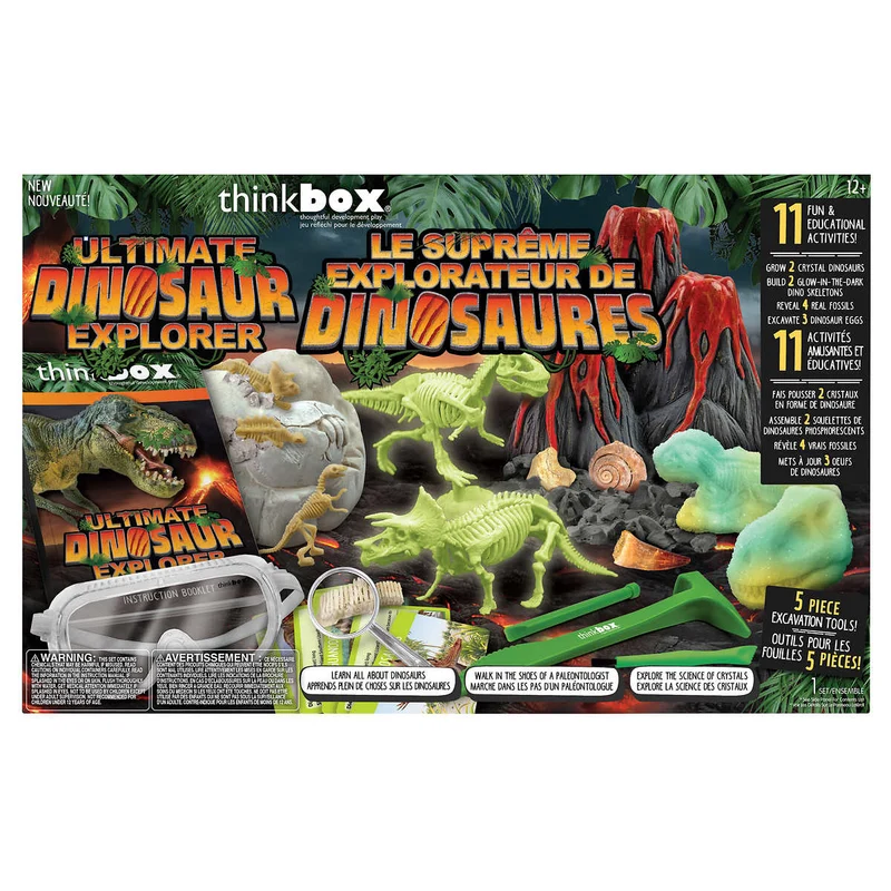 THINKBOX - Ensemble de Jeu le Suprême Explorateur de Dinosaure
