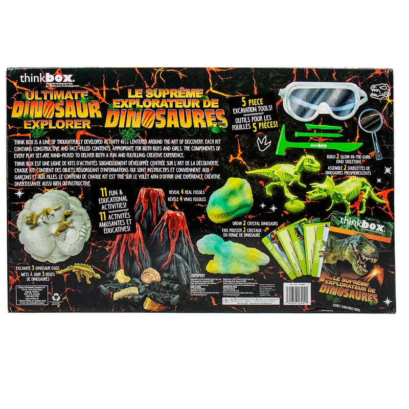 THINKBOX - Ensemble de Jeu le Suprême Explorateur de Dinosaure