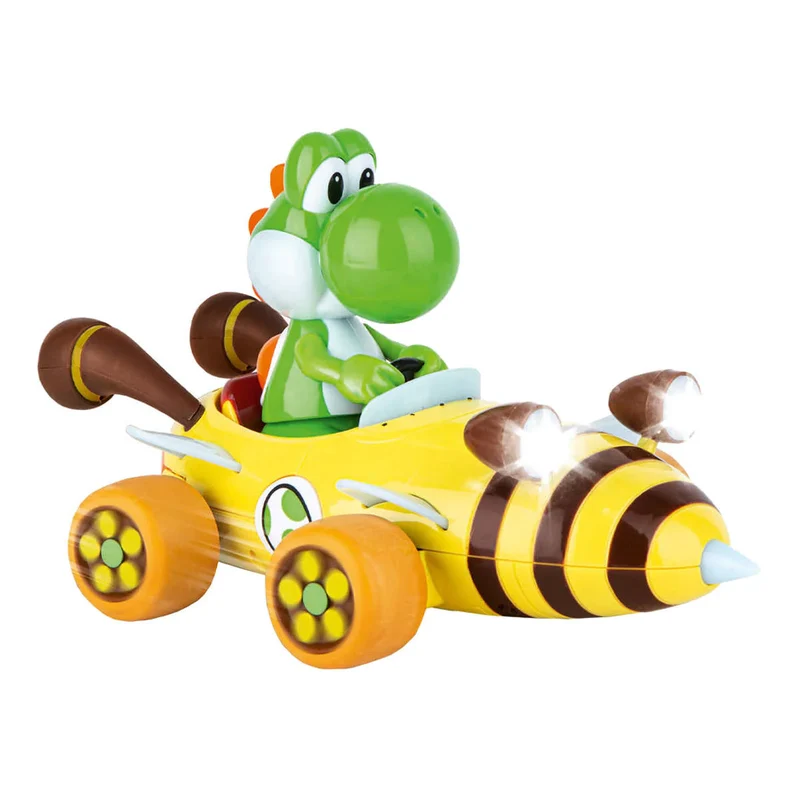 CARRERA RC - Ensemble de 2 Voitures Radiocommandées Bumble V Mario et Yoshi Mario Kart
