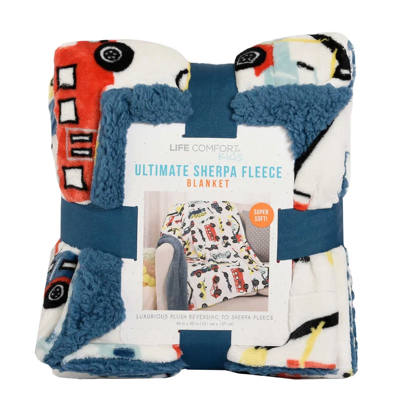 LIFE COMFORT KIDS - Couverture en Sherpa Ultime