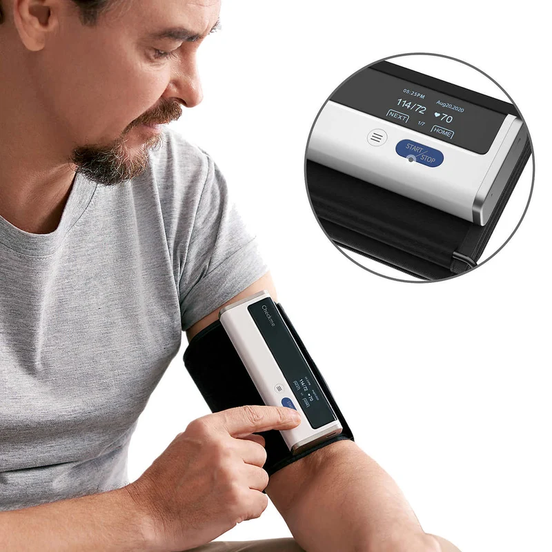 CHECKME - Tensiomètre Artériel Automatique Sans Fil avec Connectivité Bluetooth *Boite Ouverte*