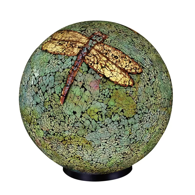 NATURALLY SOLAR - Globe de Lumière Solaire en Mosaïque