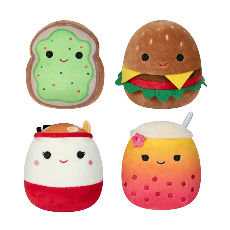 SQUISHMALLOWS - Ensemble de 8 Peluches
