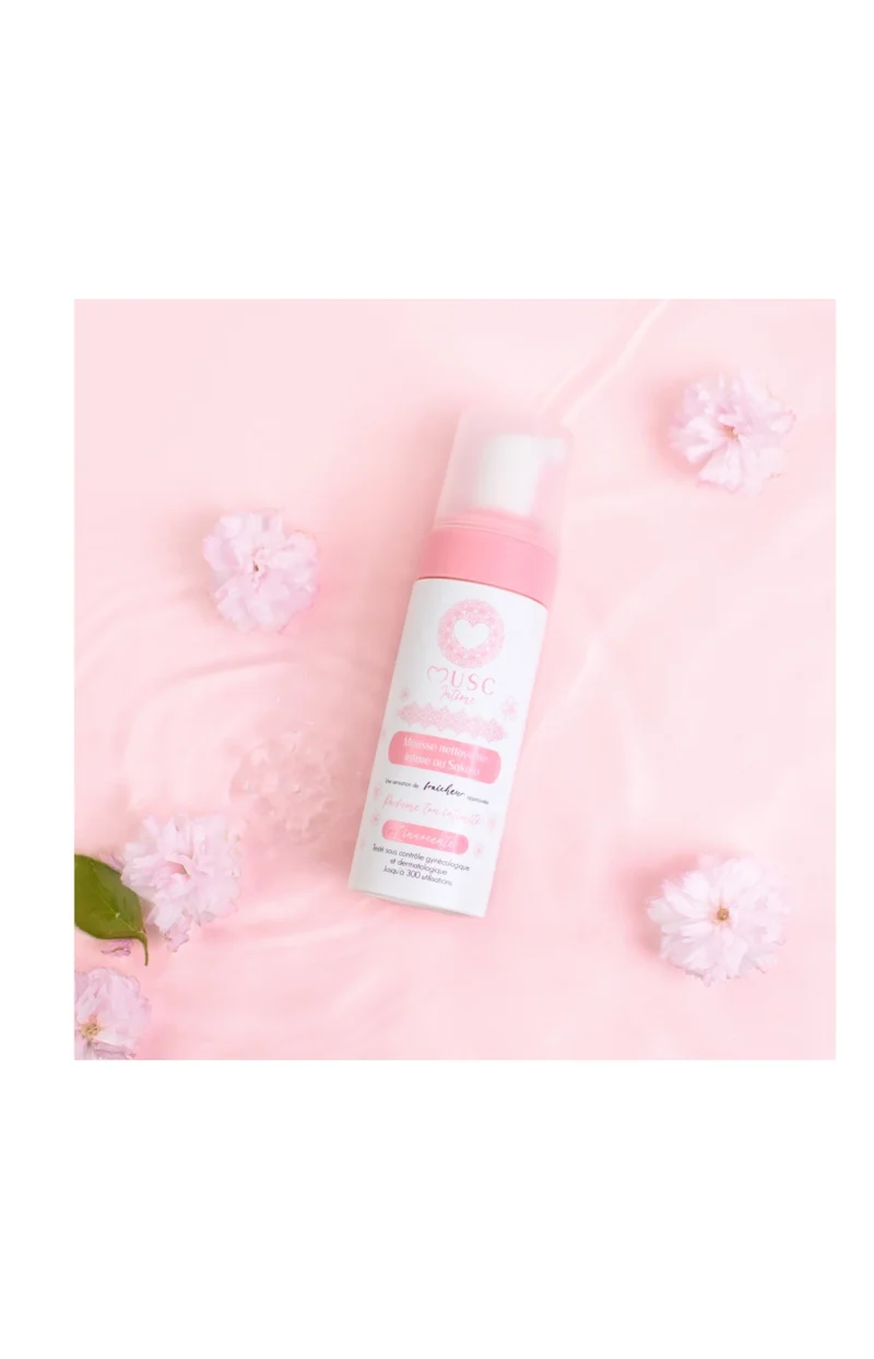 Mousse nettoyante intime - Fleur de Sakura - 150 ml