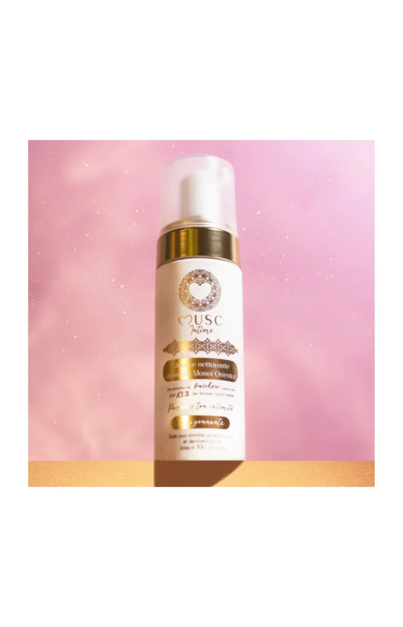 Mousse nettoyante intime - Monoï - 150 ml