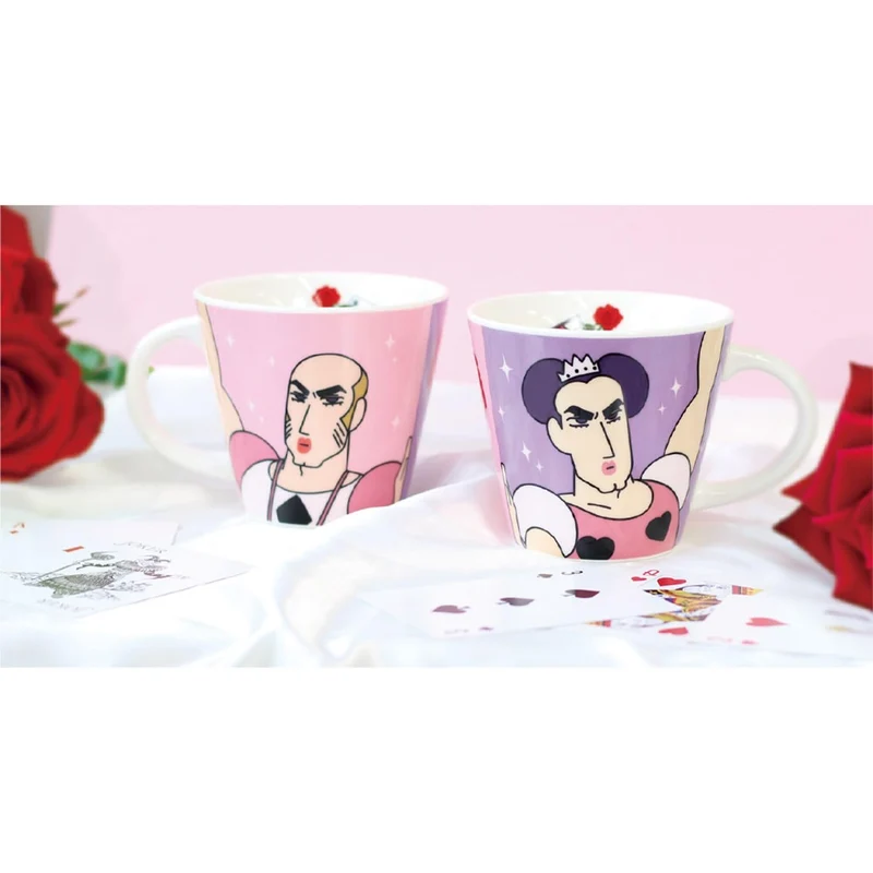 Crayon Shin-Chan Pair Mug Cups: Makao and Joma