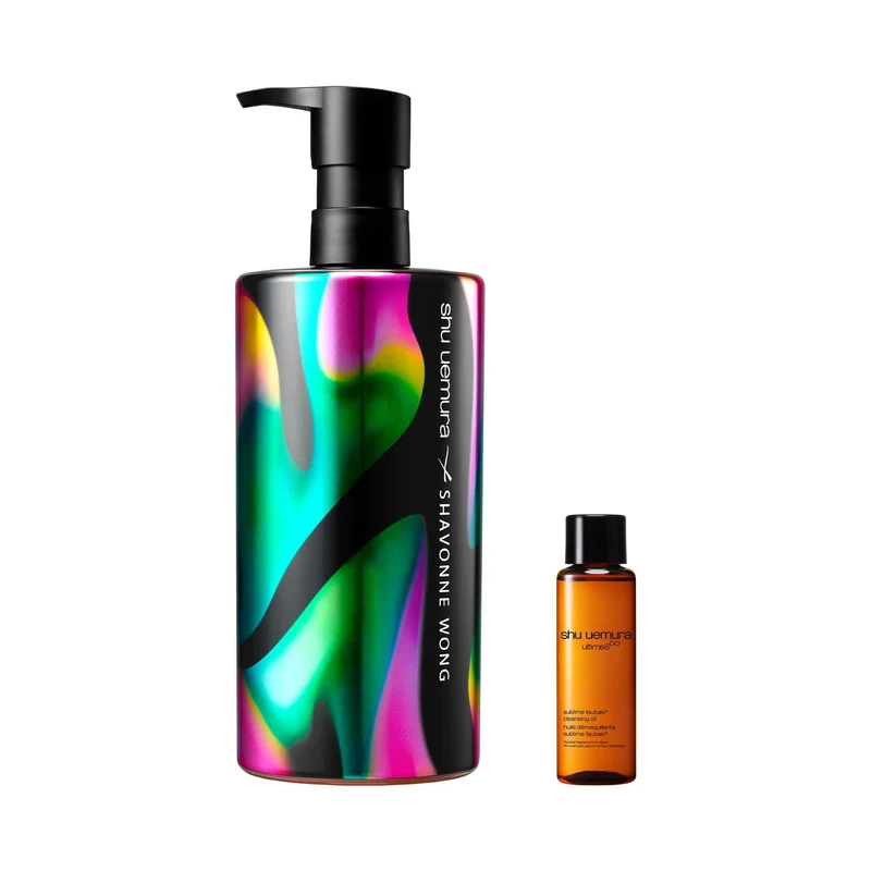 Shu Uemura Ultime8 Sublime Beauty Cleansing Oil Set 450Ml 15Ml Limited Edition