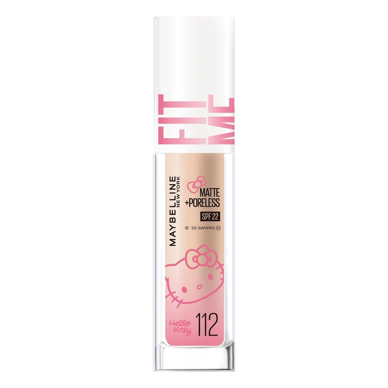 Maybelline Fit Me Liquid Foundation R 112 Hello Kitty