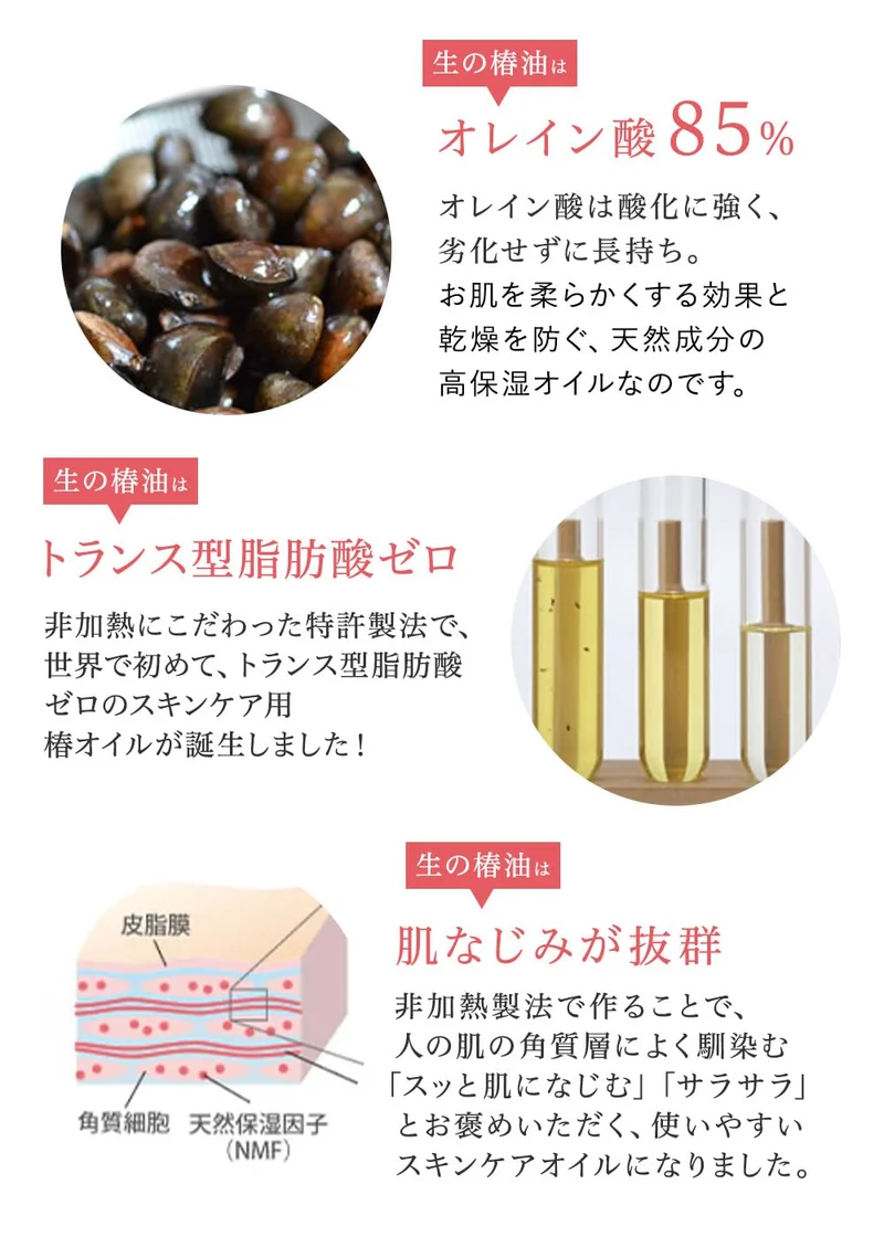 Unheated Japanese Camellia Oil 15ml for Face Hair & Body (Hello Kitty)