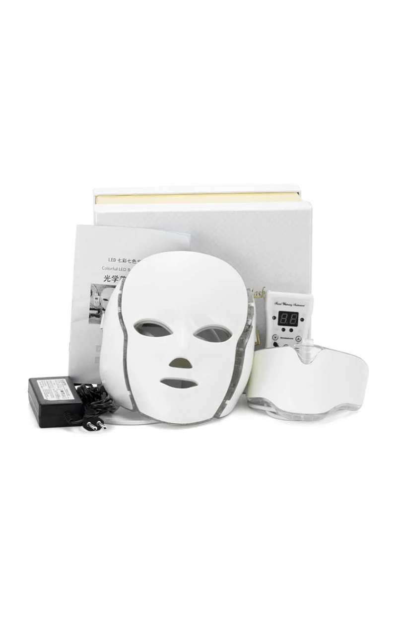 Masque de luminothérapie LED - Visage - 7 couleurs