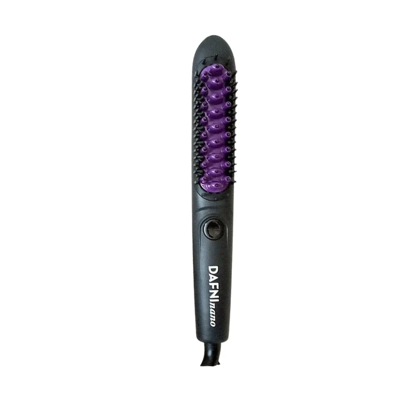 YA-MAN Dafni Nano Heated Hair Brush DH16N Purple AC100-240V 50/60Hz
