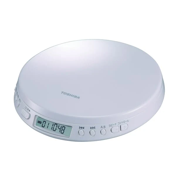 TOSHIBA TY-P10 CD Player USB/batt A-B repeat speed ctrl MP3 earbuds