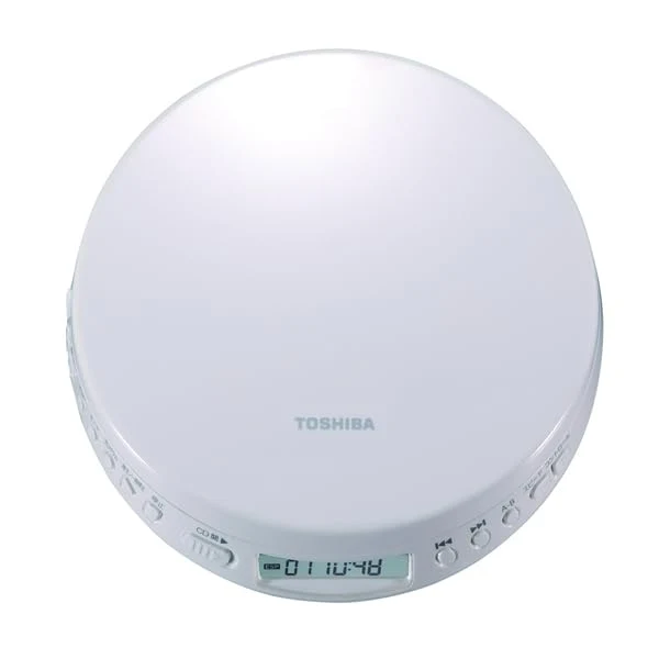 TOSHIBA TY-P10 CD Player USB/batt A-B repeat speed ctrl MP3 earbuds