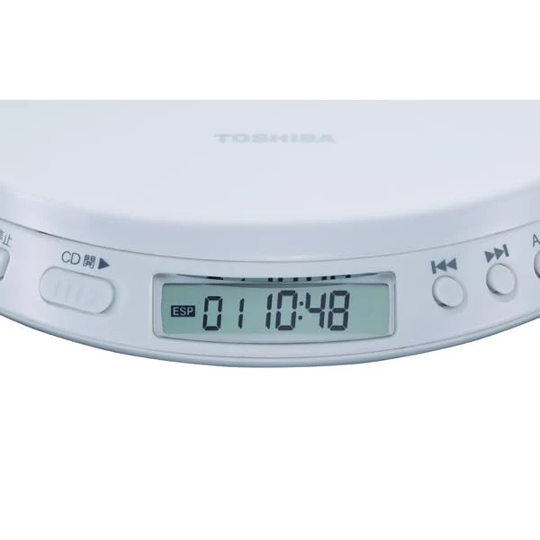 TOSHIBA TY-P10 CD Player USB/batt A-B repeat speed ctrl MP3 earbuds