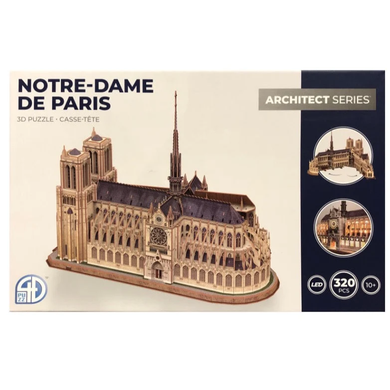 4D PUZZ - Notre-Dame De Paris Casse-Tête 3D Architect Series
