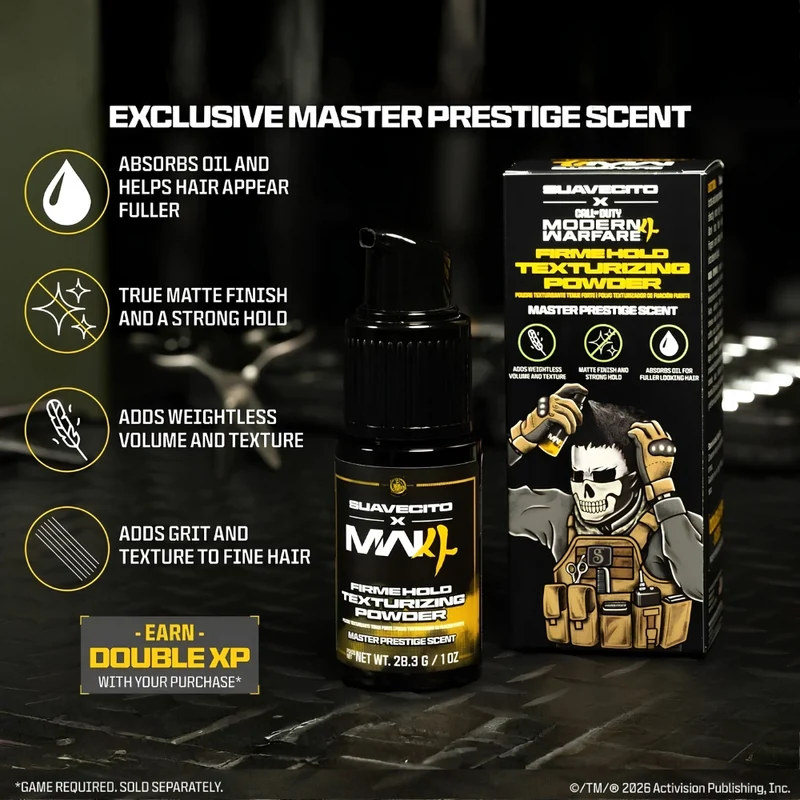 X MW4 - Poudre de texturisante "Firm Hold Texturizing Powder" Édition Master Prestige (28.3g/1.0oz)