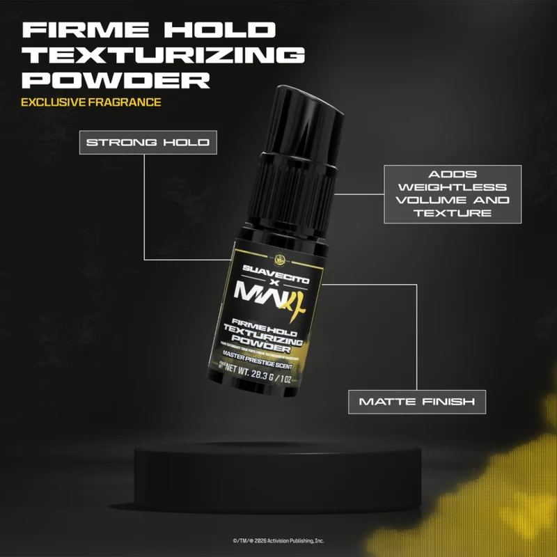 X MW4 - Poudre de texturisante "Firm Hold Texturizing Powder" Édition Master Prestige (28.3g/1.0oz)