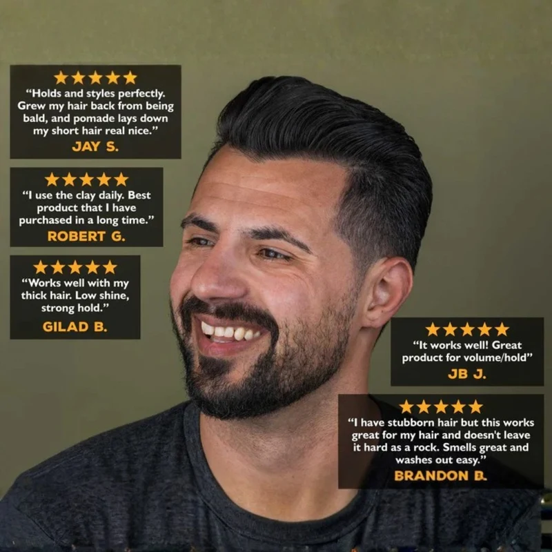 Pâte d'argile "Clay Pomade" (65g/2.3oz)