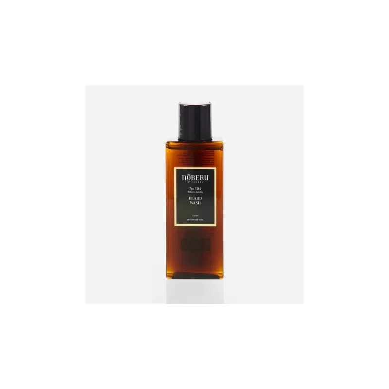 Nõberu N°104 – Shampoing barbe et visage Tabac & Vanille