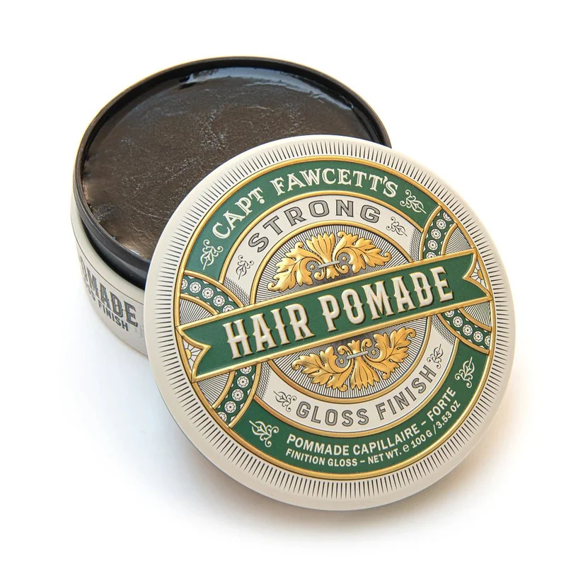 Captain Fawcett Strong Pomade – Cire forte et brillante