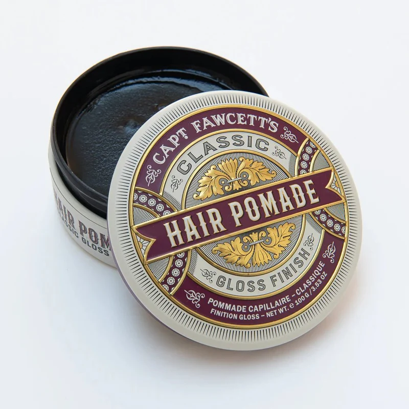 Captain Fawcett Classic Pomade – Cire coiffante brillante