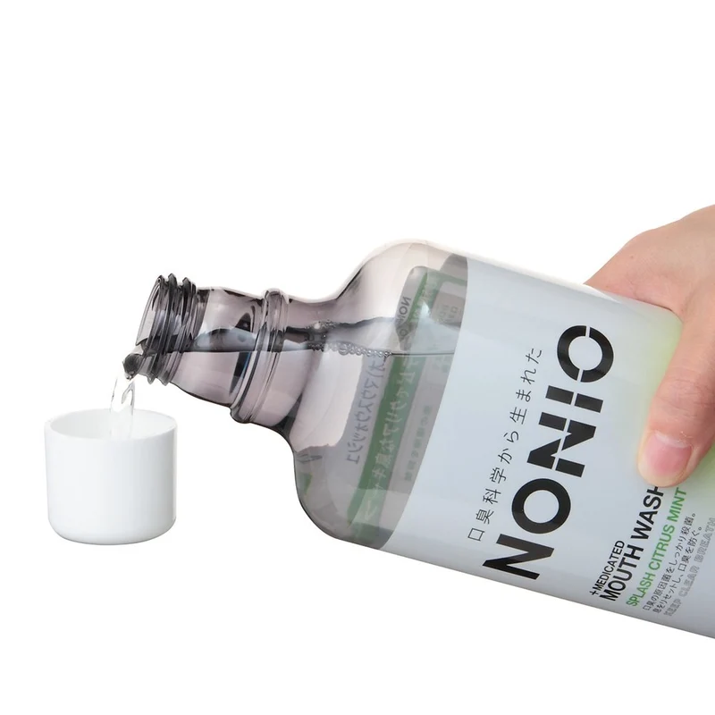 Nonio Mouthwash Splash Citrus Mint 600Ml Fresh Breath Care