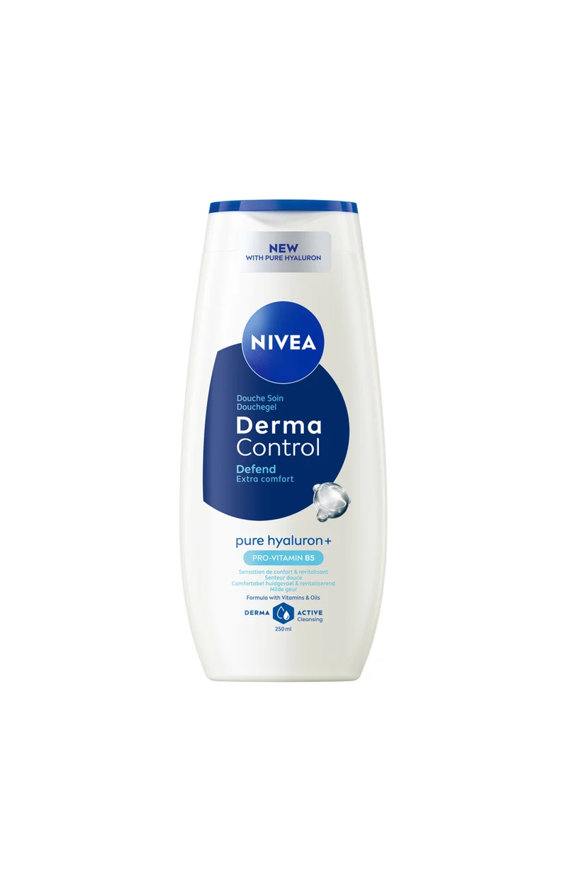 Gel douche soin - Derma Control Defend - Corps & visage - 250 ml