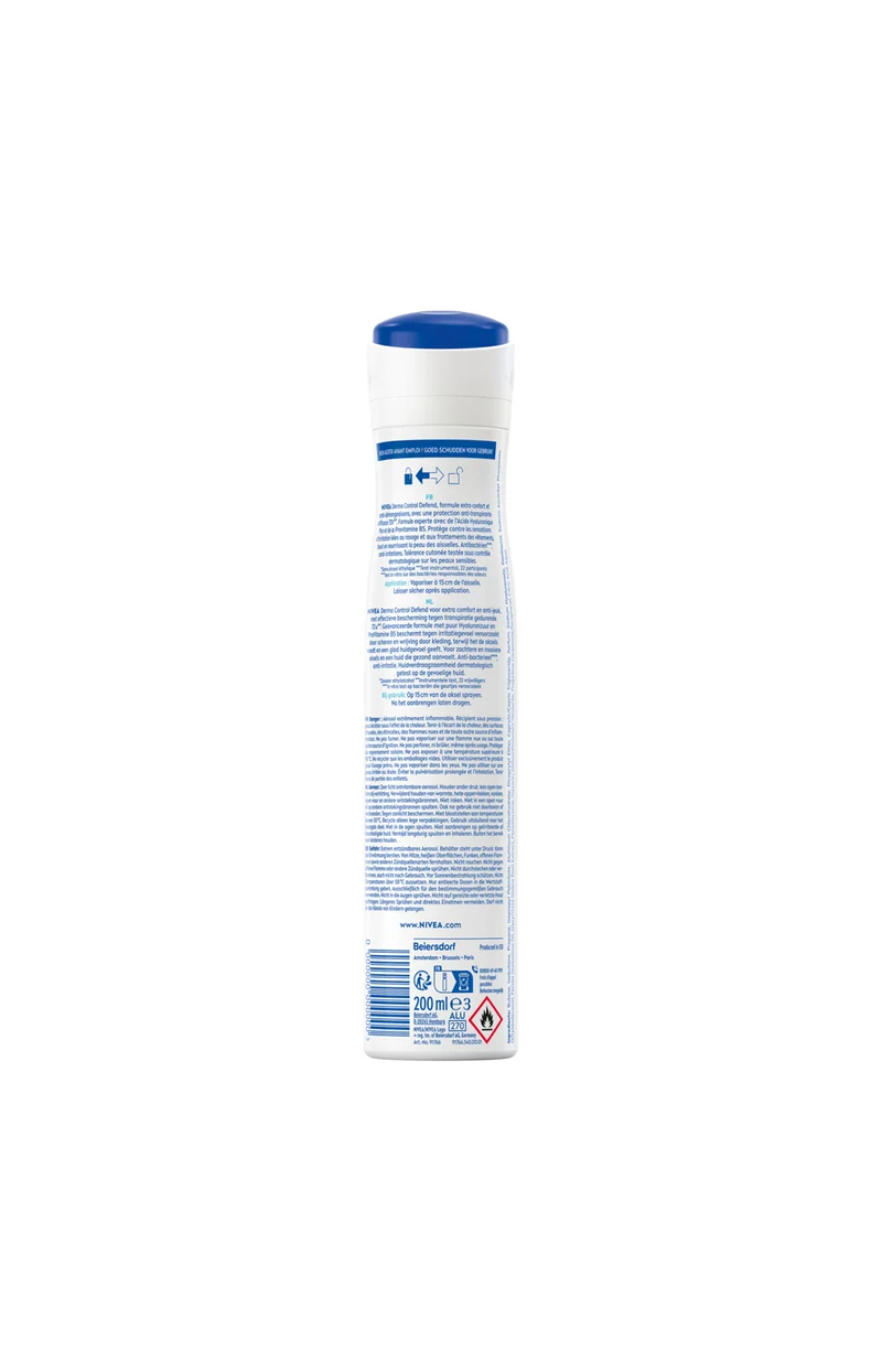 Déodorant spray - Derma Control Defend - Femme - 200 ml