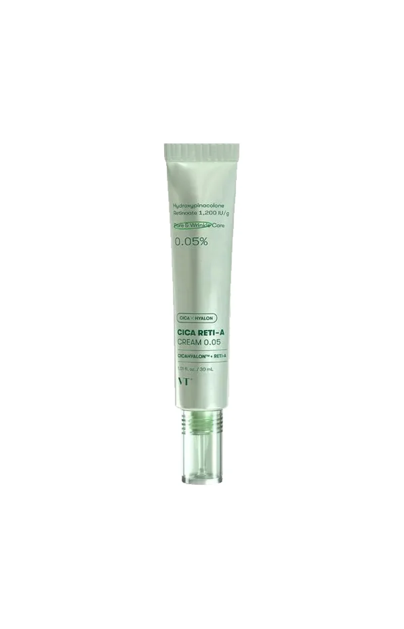 Vt Cosmetics - Crème anti-âge - Acide hyaluronique & rétinol - Visage - 30 ml
