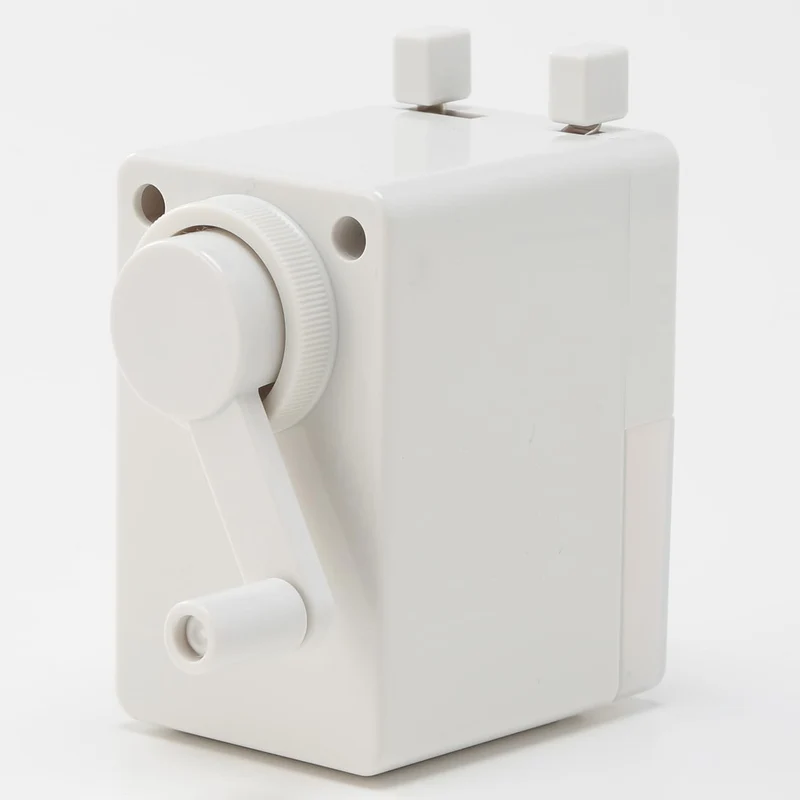 MUJI Manual Pencil Sharpener Small Light Gray W55×H103×D106mm
