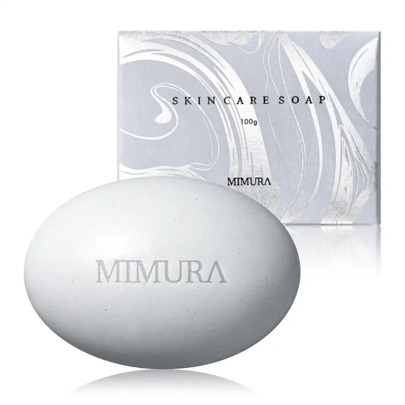 Mimura Skincare Soap 100g - Additive-Free Charcoal Honey Face & Body Cleanser