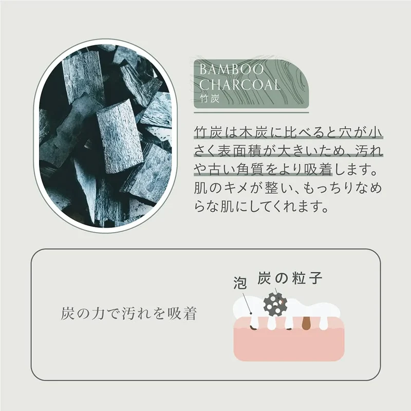 Mimura Skincare Soap 100g - Additive-Free Charcoal Honey Face & Body Cleanser
